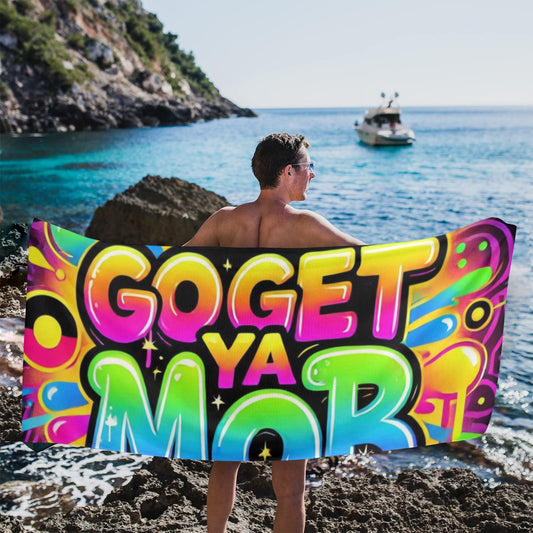 Go Get Ya Mob Beach Towel