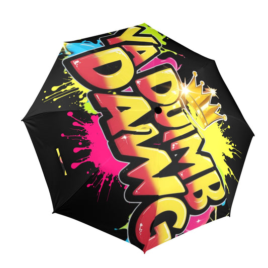 Ya Dumb Dawg Umbrella Semi-Automatic Foldable Umbrella