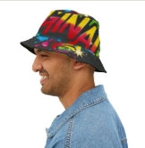 Graffiti Bucket Hat Proud to Be Aboriginal