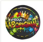 Graffiti Bucket Hat Proud to Be Aboriginal