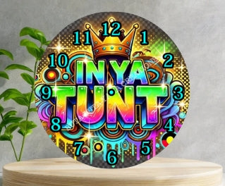 In Ya Tunt Wooden Clock