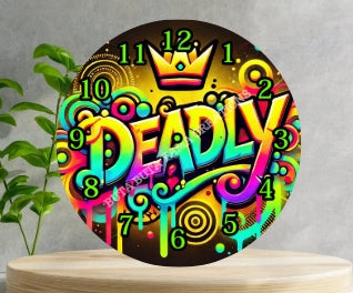 Deadly Wooden Clock