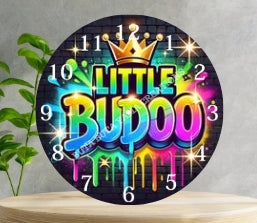 Little Budoo Wooden Clock