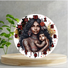 Nhuka and Dhalayi Wooden Clock