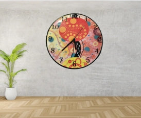 Making Tracks Wooden Clock