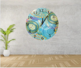 Walkabout Wooden Clock