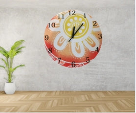 First Light Wooden Clock