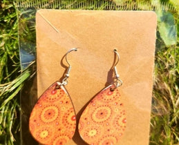 Campfire Teardrop Earrings