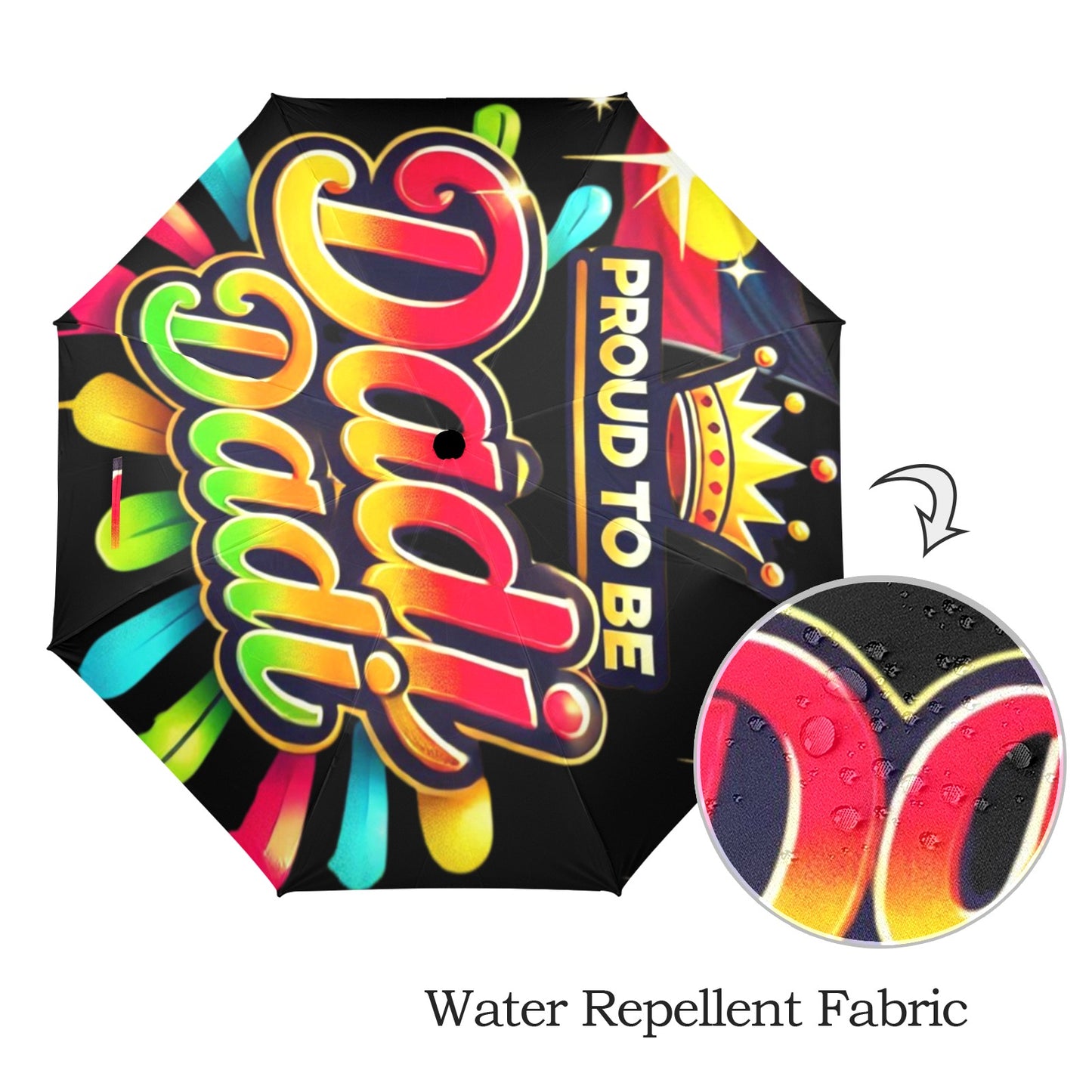 Proud To Be Dadi Dadi Umbrella Semi-Automatic Foldable Umbrella