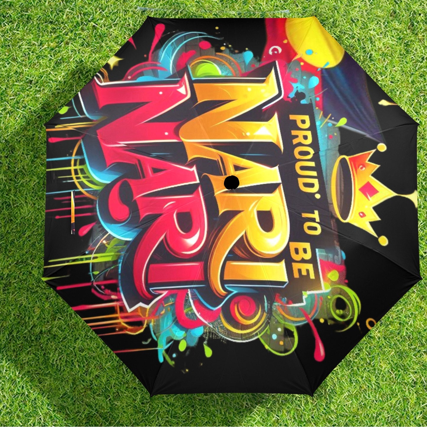 Proud To Be Nari Nari Umbrella Semi-Automatic Foldable Umbrella
