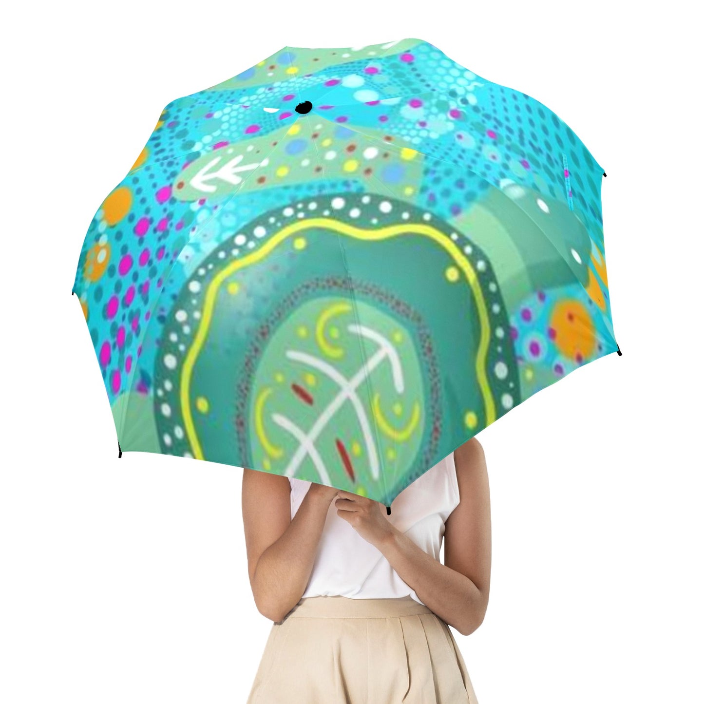 Walkabout Semi-Automatic Foldable Umbrella