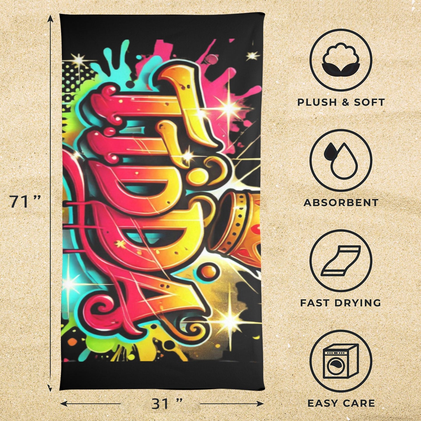 Tidda Beach Towel