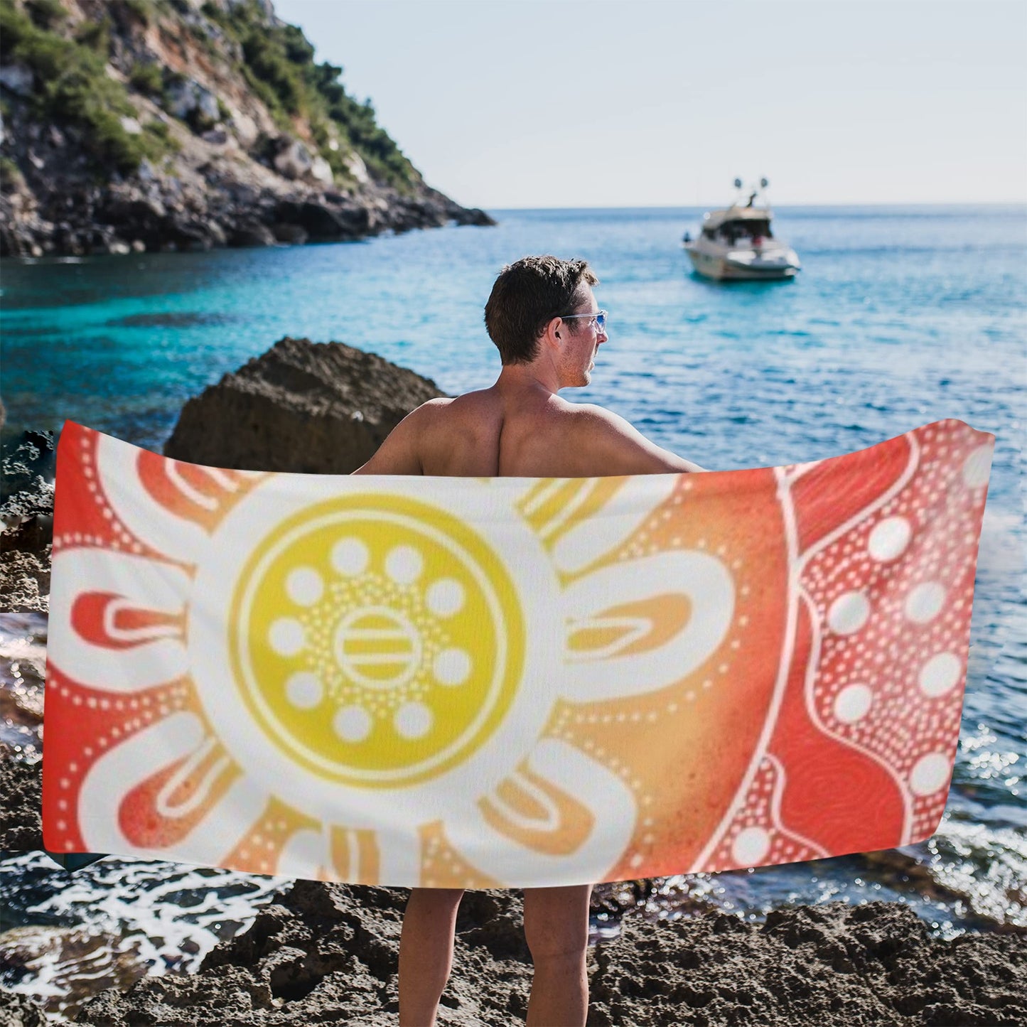 First Light Beach Towel Beach Towel