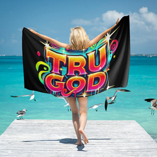 Tru God Beach Towel