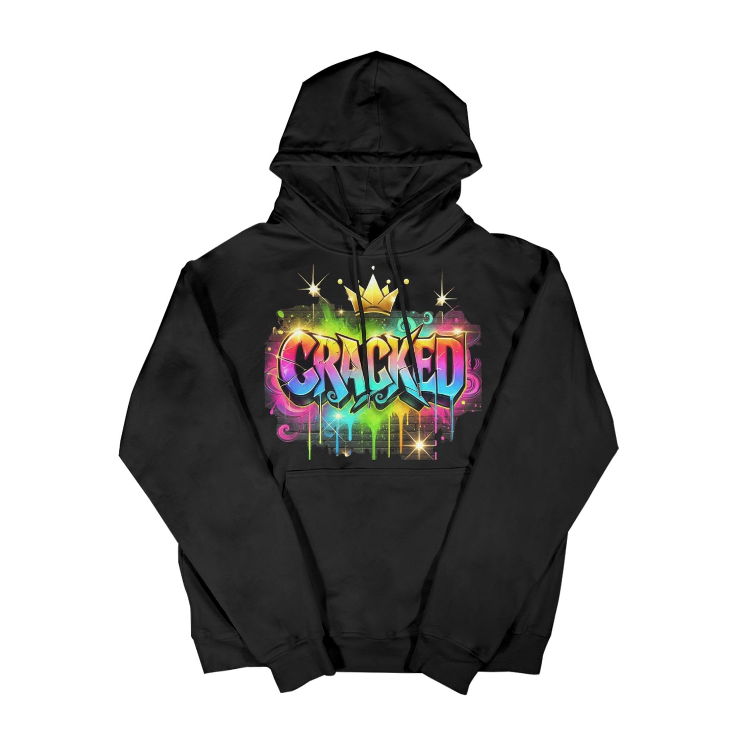 Cracked Womens Hoodie