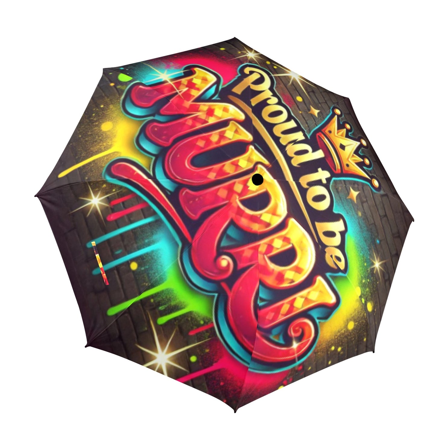 Proud to be Murri Semi-Automatic Umbrella