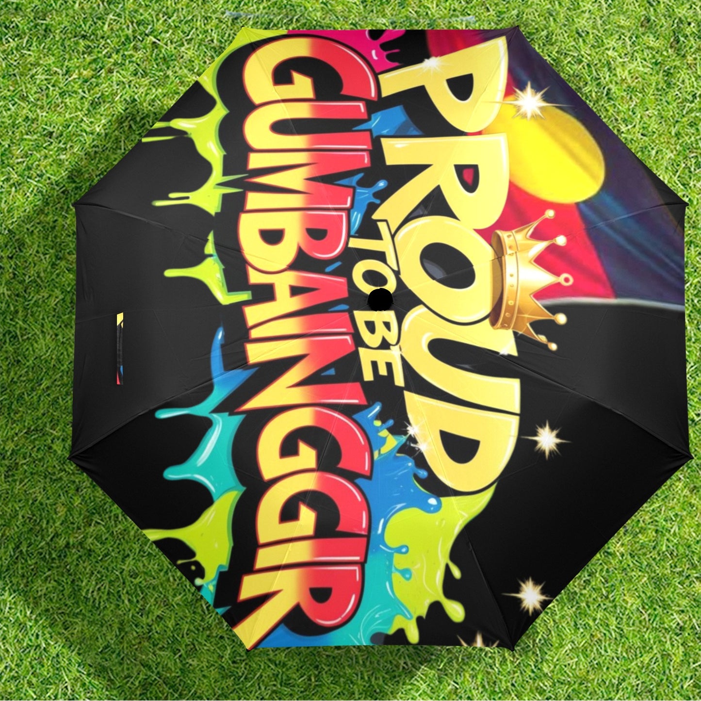 Proud to be Gumbainggir Umbrella Semi-Automatic Foldable Umbrella