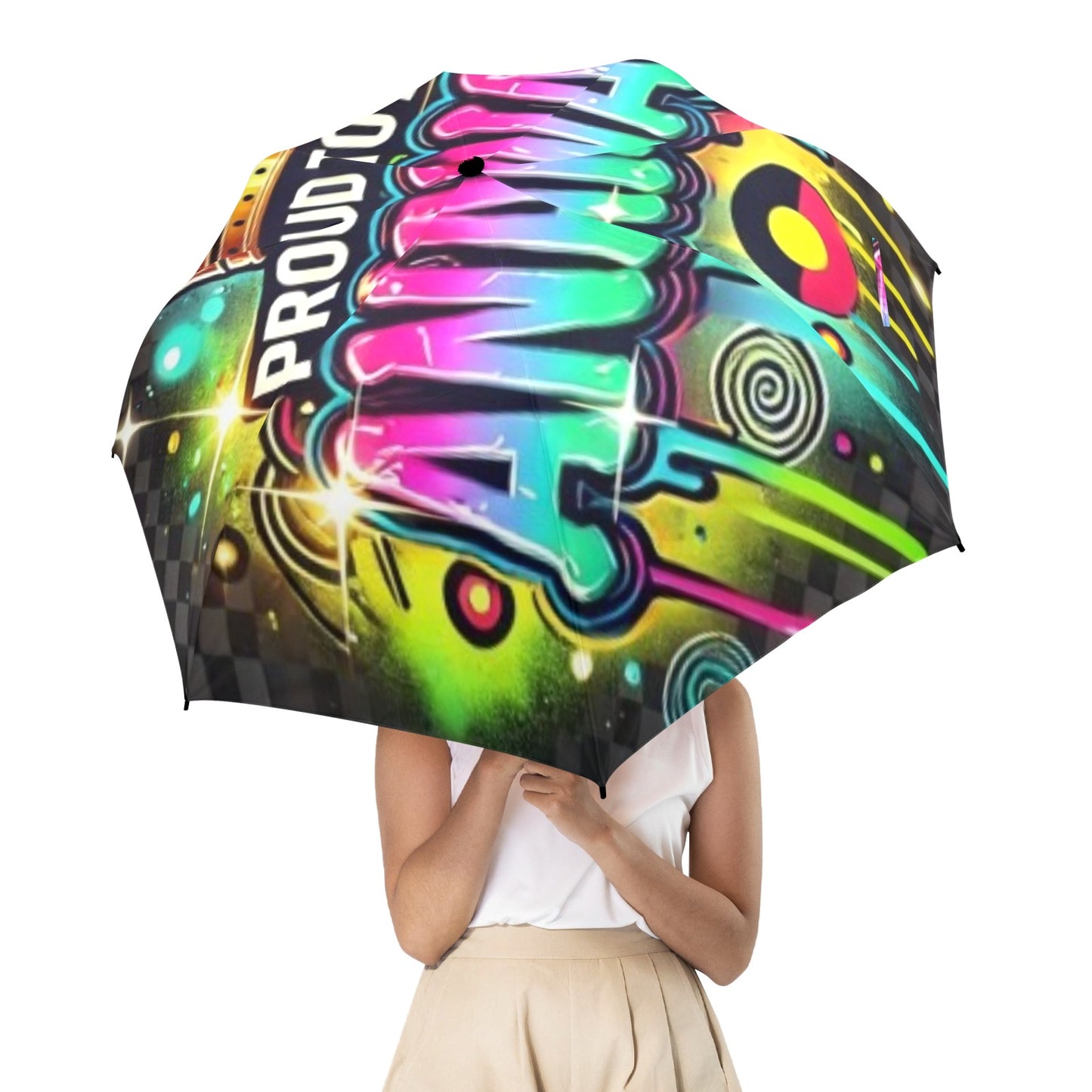 Proud to Be Anaiwan Semi-Automatic Umbrella