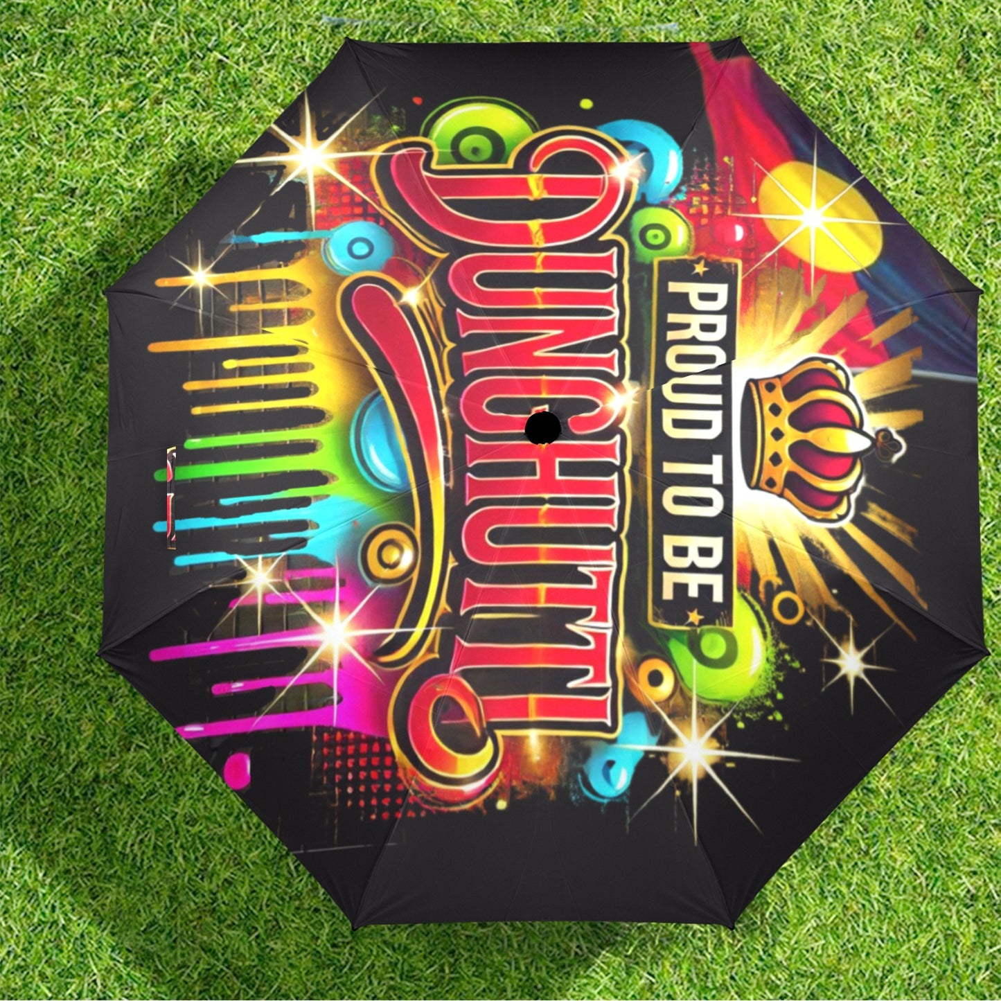 Proud to Be Dunghutti Umbrella Semi-Automatic Foldable Umbrella