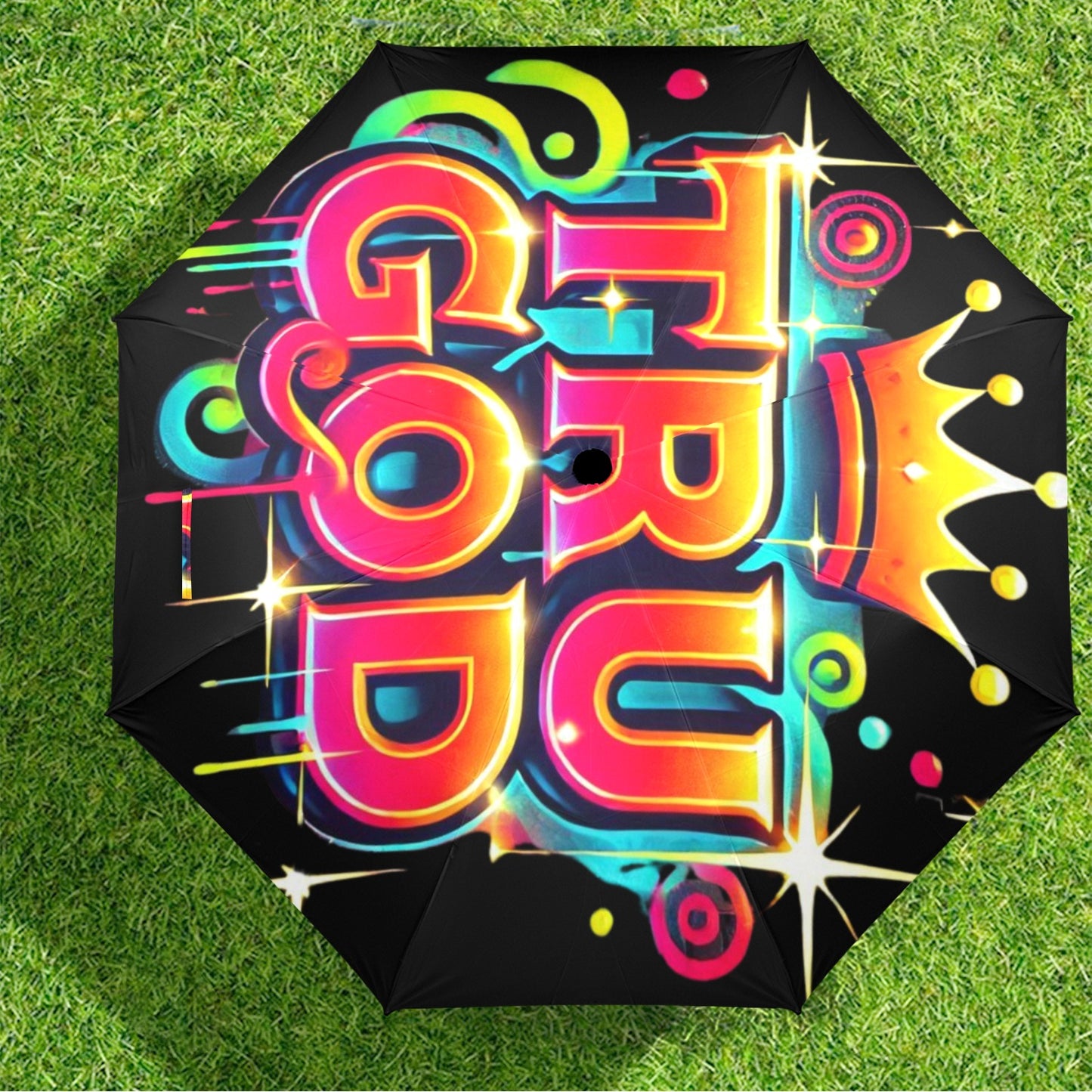 Tru God Umbrella Semi-Automatic Foldable Umbrella
