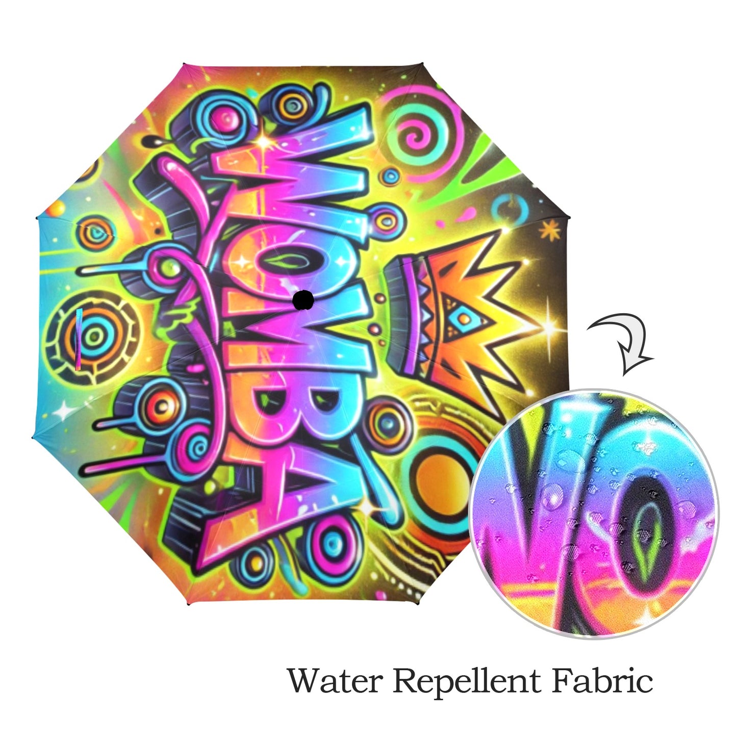 Womba Semi-Automatic Foldable Umbrella