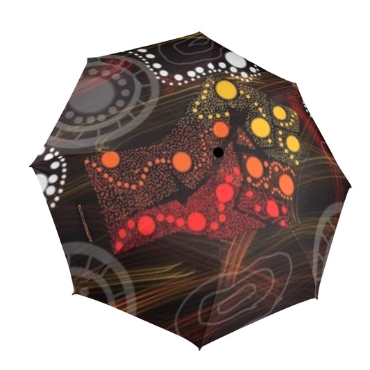 Lives Matter Umbrella Semi-Automatic Foldable Umbrella