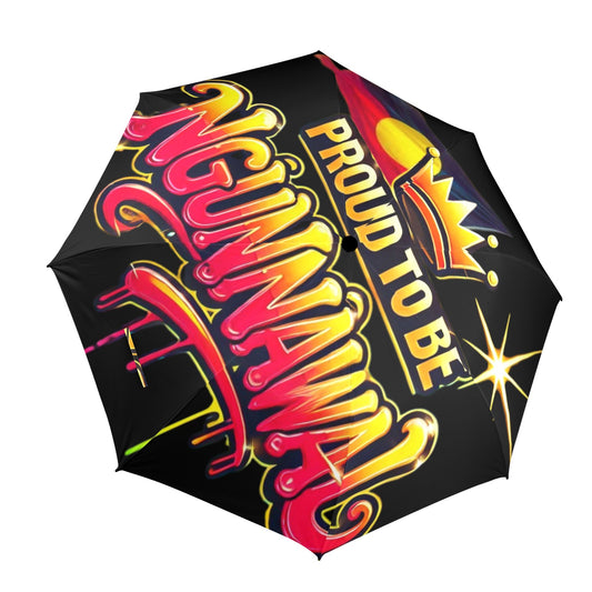 Proud To Be Ngunnawal Umbrella Semi-Automatic Foldable Umbrella