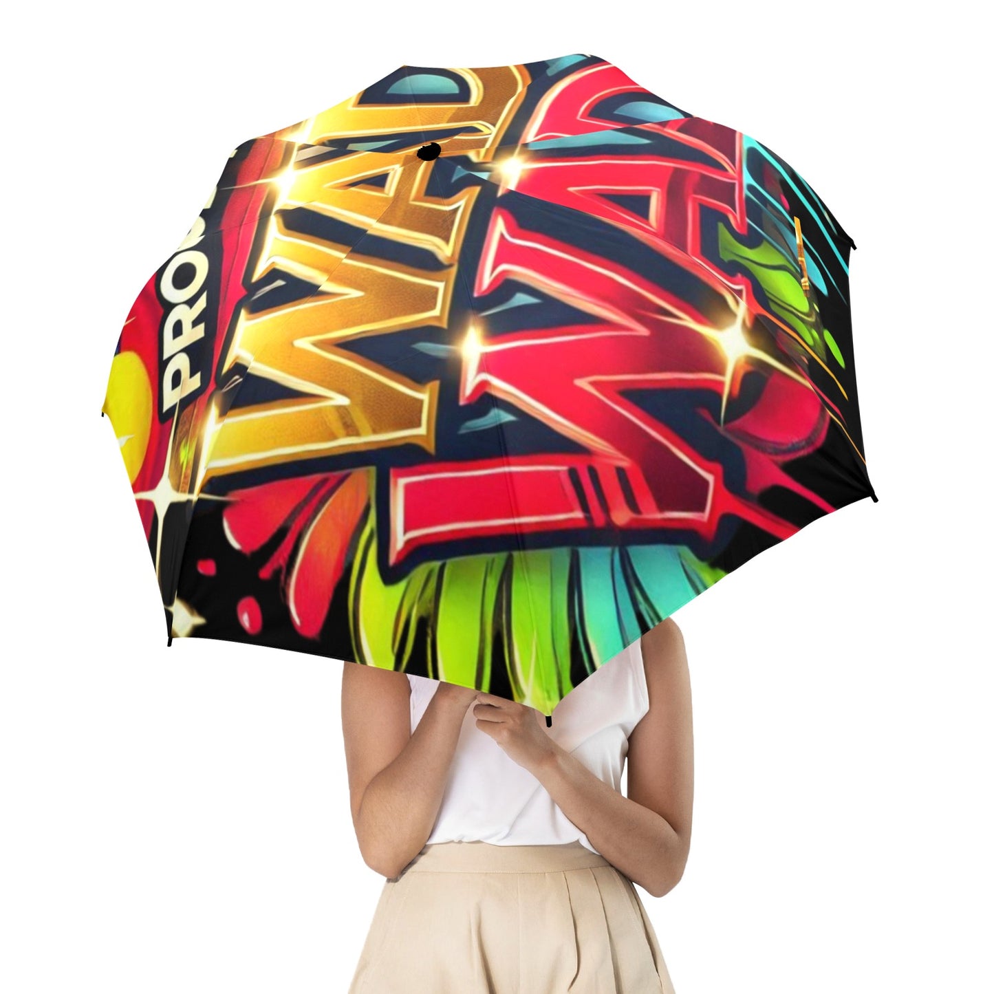 Proud To Be Wadi Wadi Umbrella Semi-Automatic Foldable Umbrella