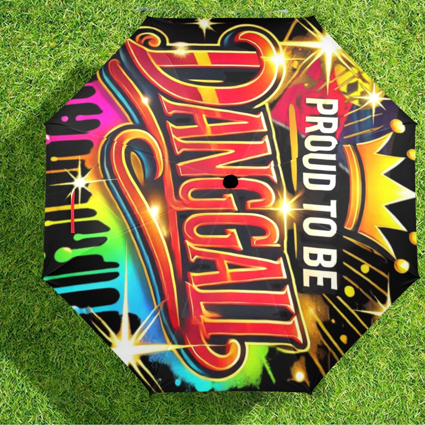 Proud To Be Danggali Umbrella Semi-Automatic Foldable Umbrella