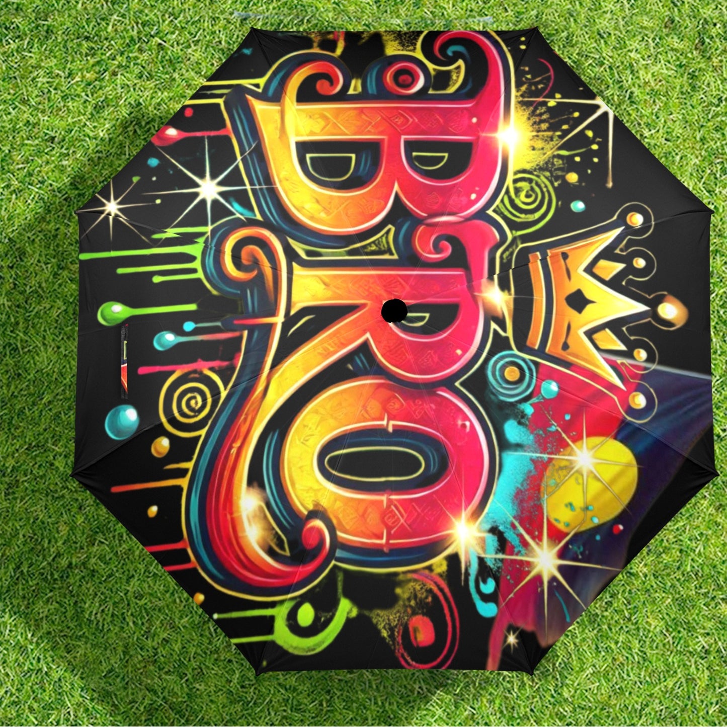 Bro Umbrella Semi-Automatic Foldable Umbrella