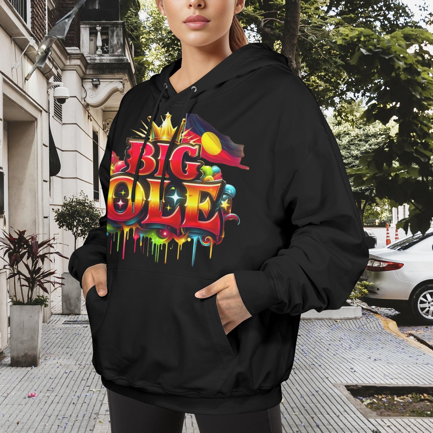 Big Ole Womens Hoodie