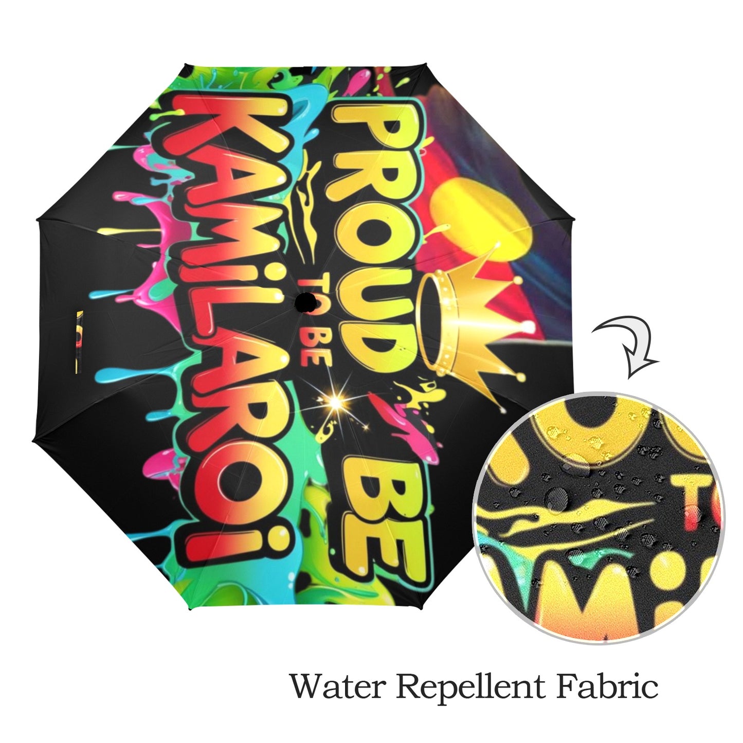 Proud to be Kamilaroi Umbrella Semi-Automatic Foldable Umbrella