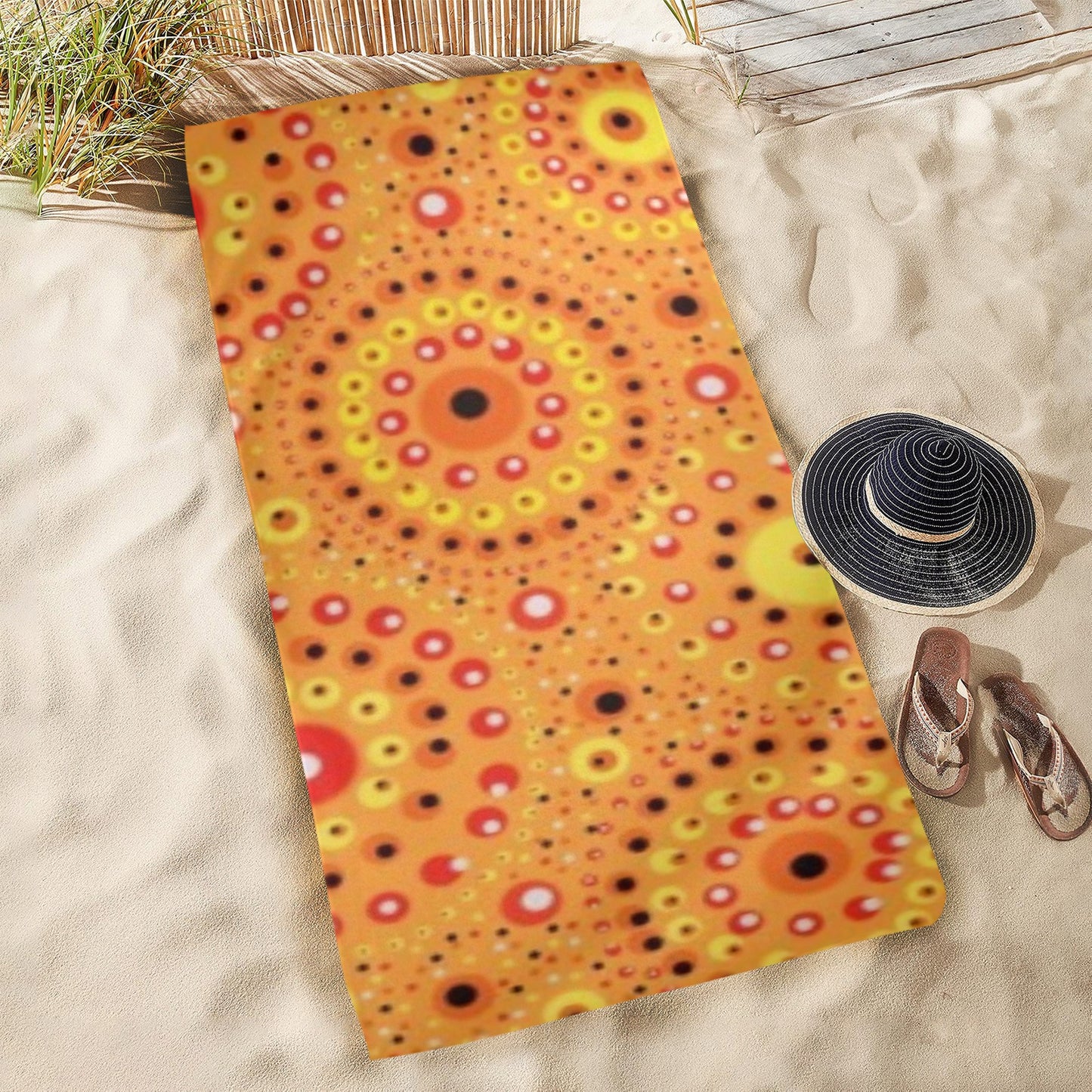 Campfire Beach Towel