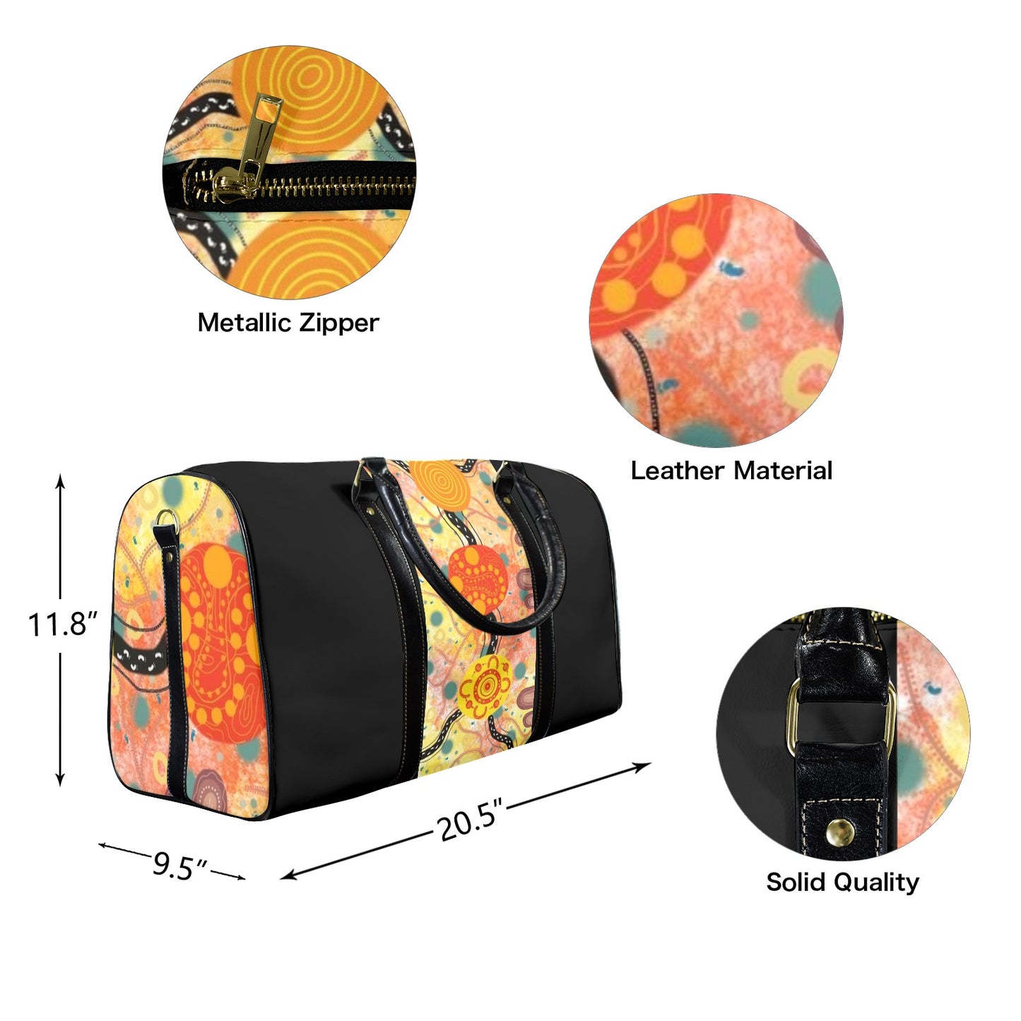 Making Tracks Travel Bag