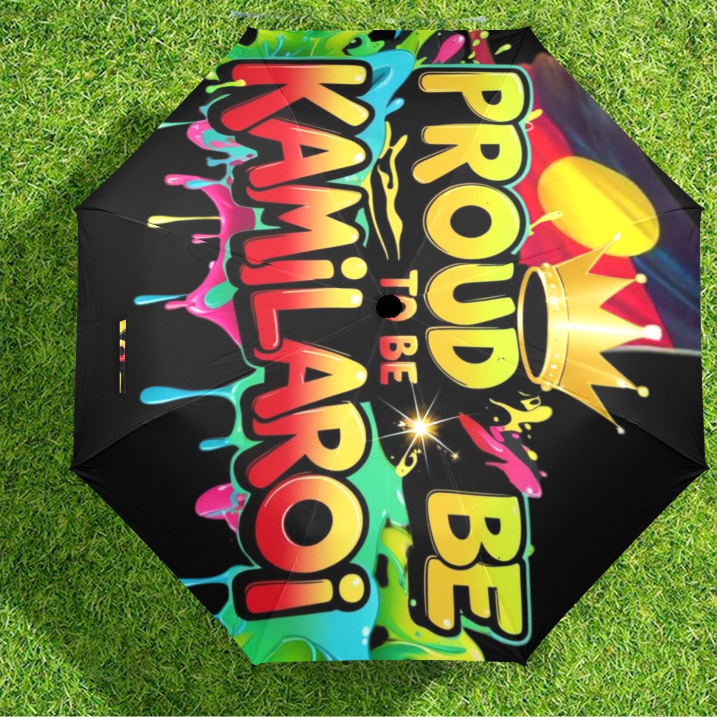 Proud to be Kamilaroi Umbrella Semi-Automatic Foldable Umbrella