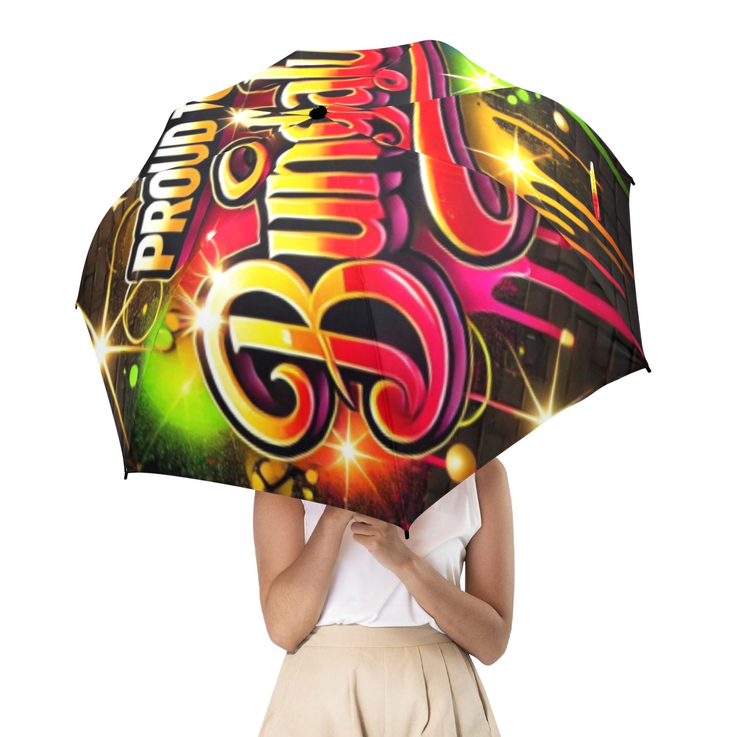 Proud to be Bundjalung Semi-Automatic Umbrella