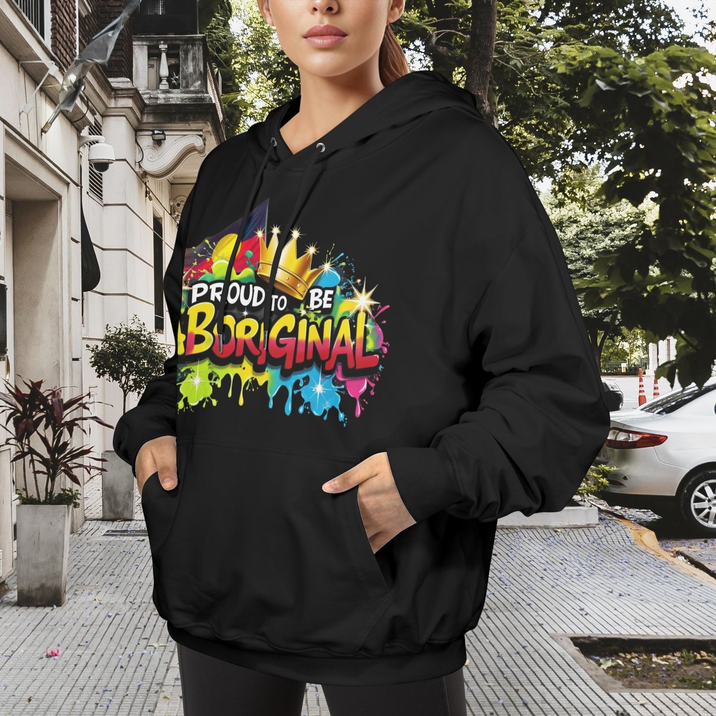 Proud to be Aboriginal Women's Hoodie