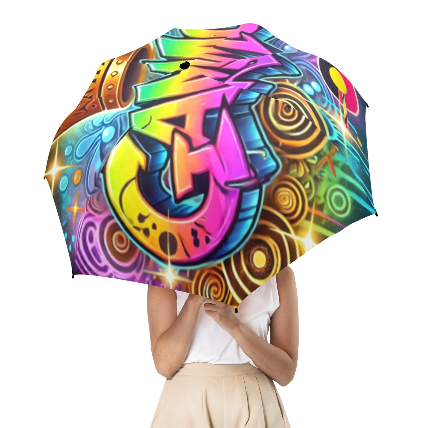 'Gammon' Umbrella Semi-Automatic Foldable Umbrella