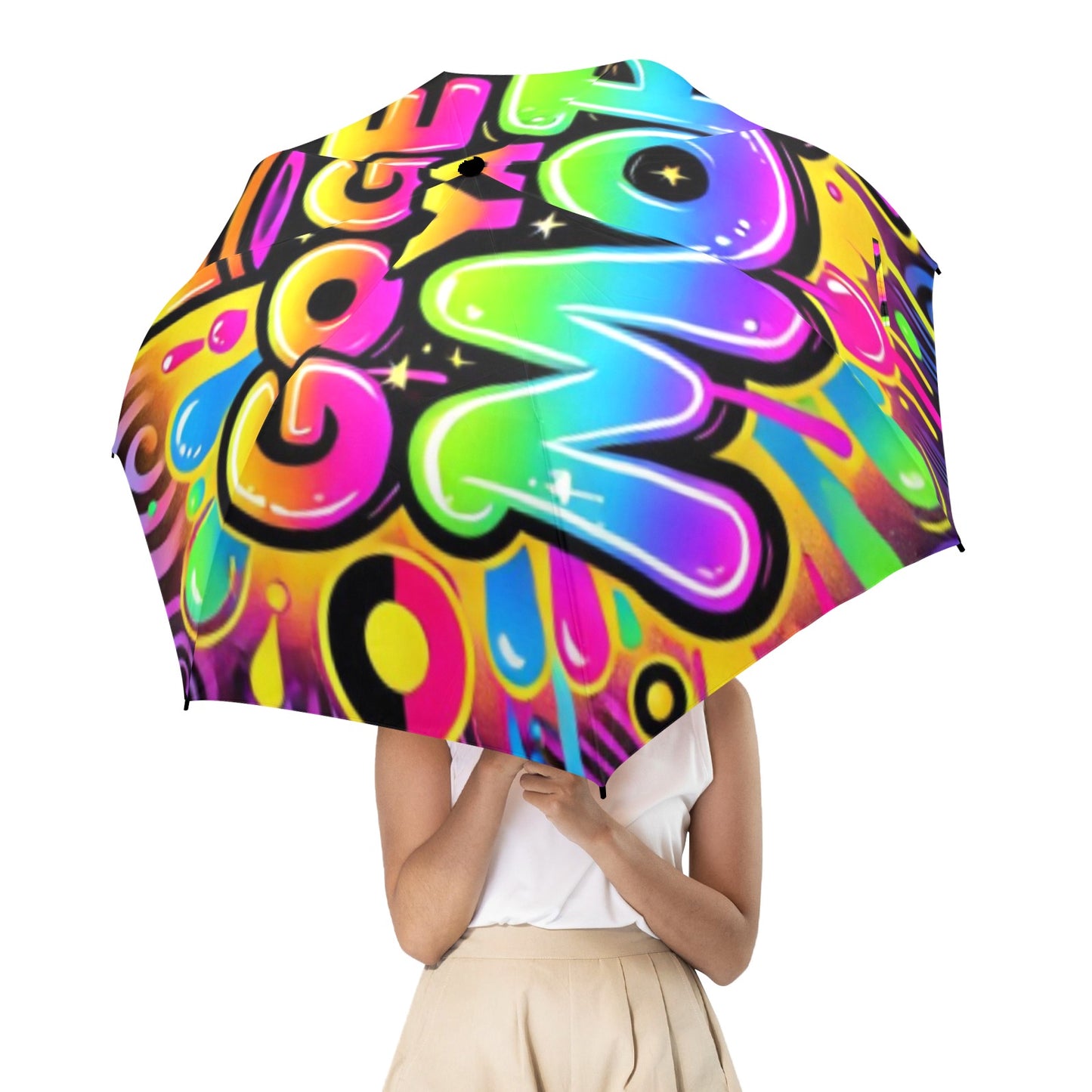 Go get ya mob Semi-Automatic Foldable Umbrella