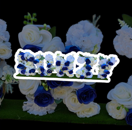 Floral Name Arrangement